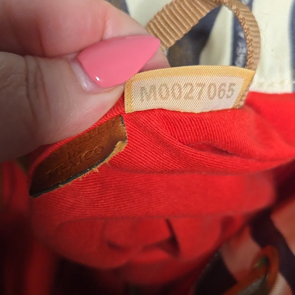 Dooney & Bourke Vtg‎ Zebra Print Drawstring Bag - Picture 9 of 11